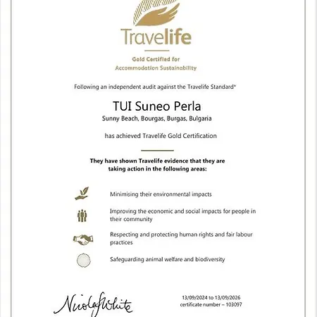 Perla Tui Suneo (adults Only) Sunny Beach